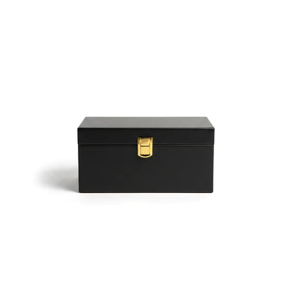 autods-user-store-55018 black Faraday box with a gold latch for blocking car key fob signals